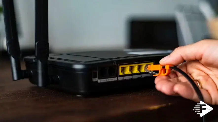 وصل کردن تلویزیون به وای‌فای کابل اترنت یا LAN